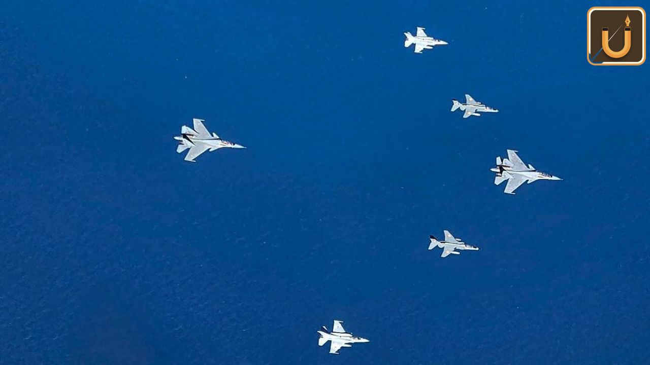 Usthadian Academy / India, France, UAE Conduct Joint Air Exercise Over Arabian Sea | 26 jan 2024 Usthadian Academy / India, France, UAE Conduct Joint Air Exercise Over Arabian Sea
